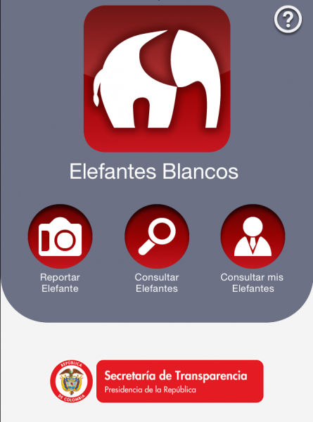 Aplicación Elefantes Blancos