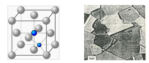 Microestructura típica del acero al carbono.