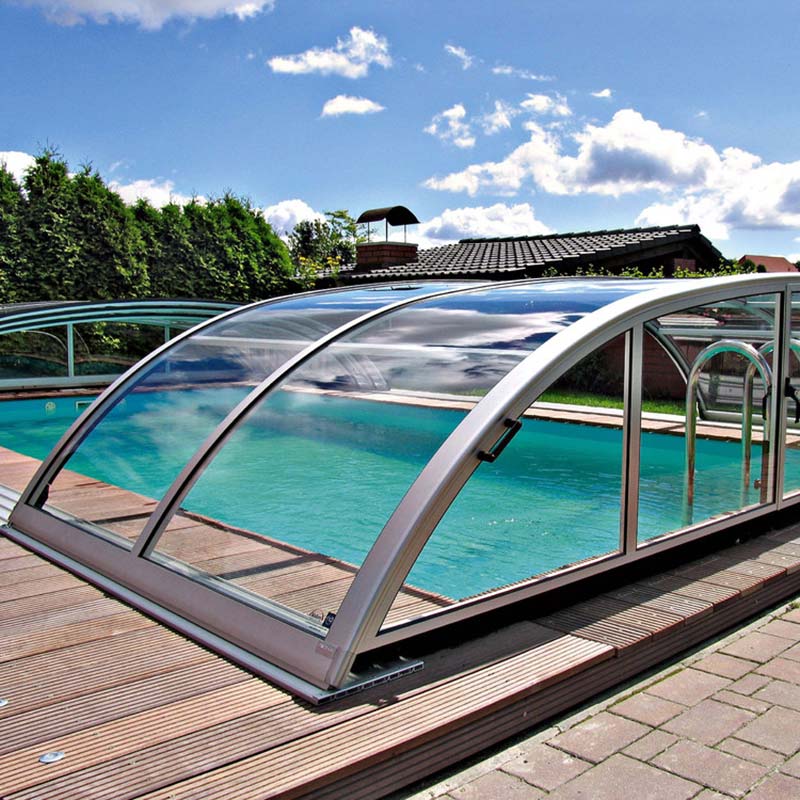 cubiertas telescopicas para piscinas